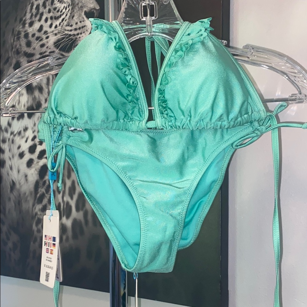 Swimwear Set in Aqua
